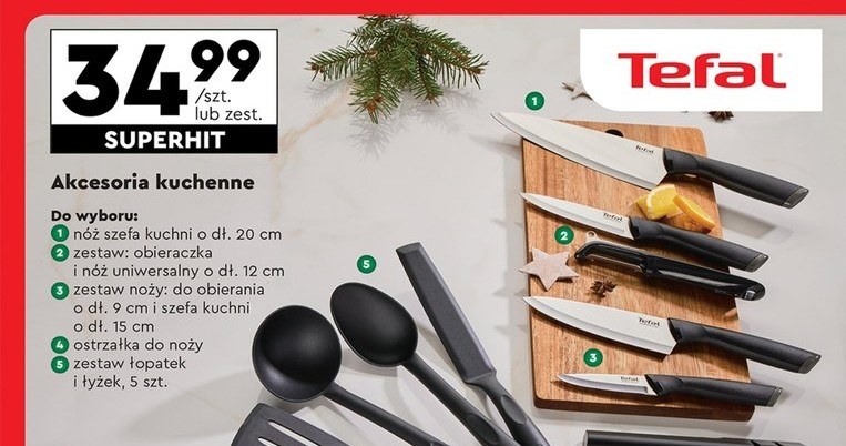 Akcesoria kuchenne Tefal w Biedronce /Biedronka /INTERIA.PL