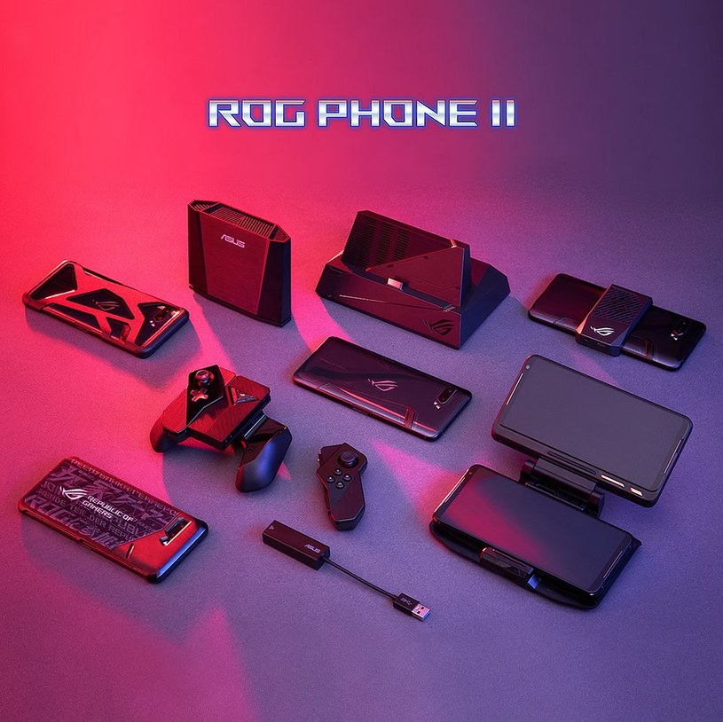 Akcesoria, z jakimi sprzedawany jest ROG Phone II /materiały prasowe