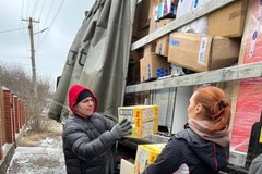 Akcja "Pomożemy Wam przetrwać zimę". Dary trafiły do mieszkańców Dniepra 