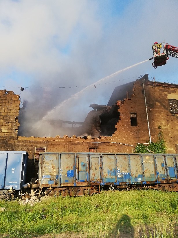 Akcja gaśnicza w Jaworze /Gorąca Linia RMF FM