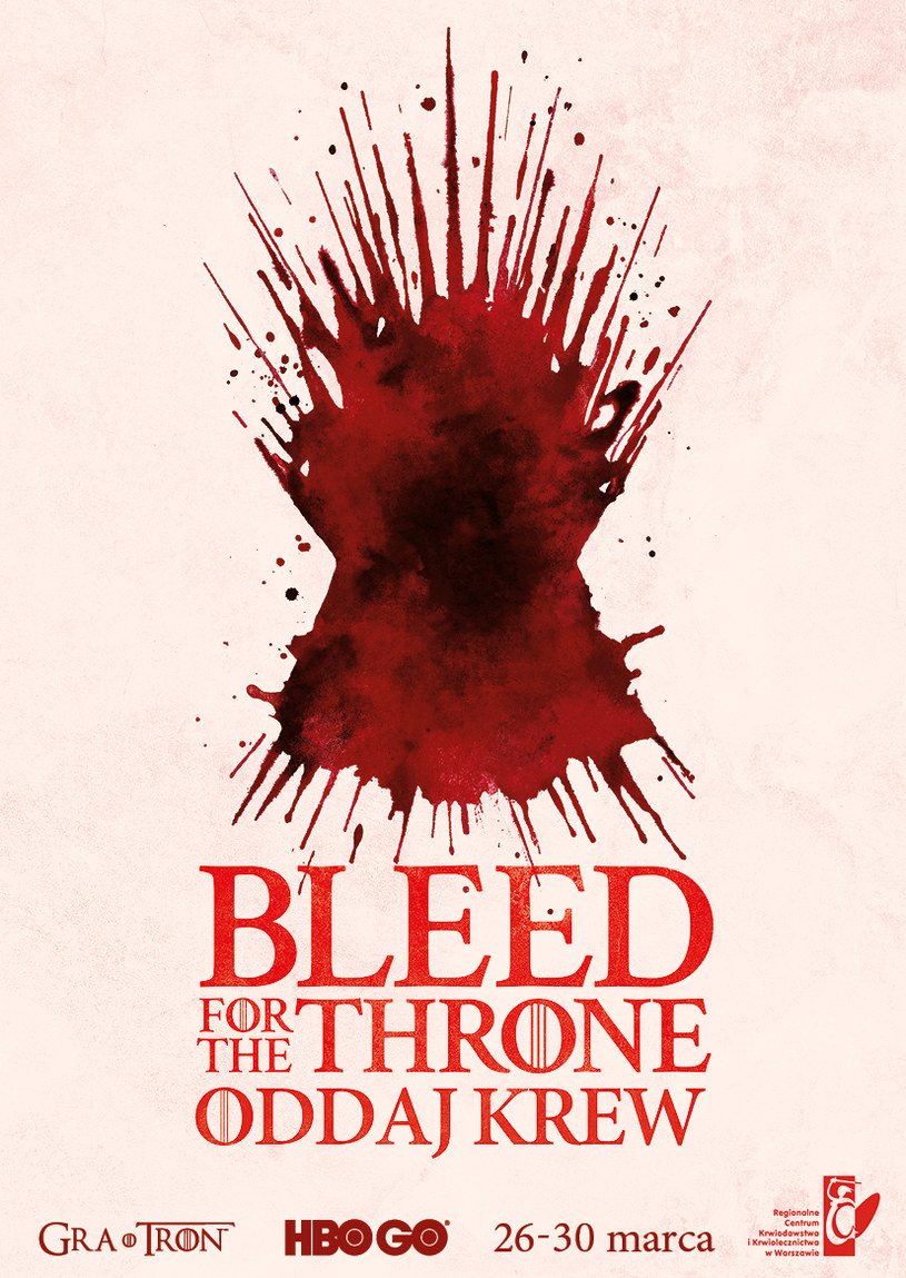 Akcja krwiodawstwa Bleed For The Throne – oddaj krew! / HBO /materiały prasowe