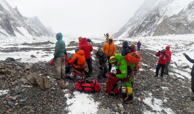 Akcja na Nanga Parbat /Narodowa Zimowa Wyprawa na K2 /PAP