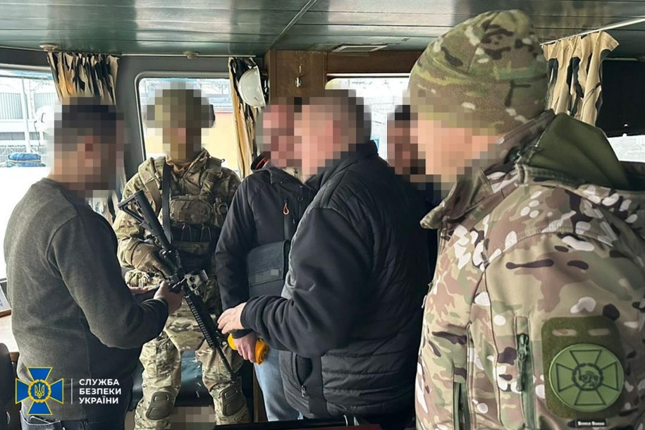 Akcja na pokładzie statku w Odessie /SBU /