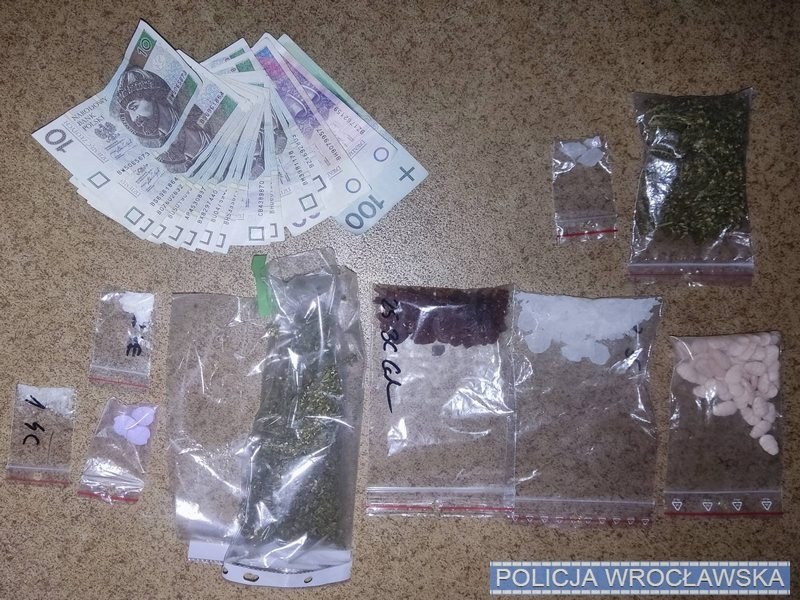 Akcja policji w centrum Wrocławia /KMP Wrocław /