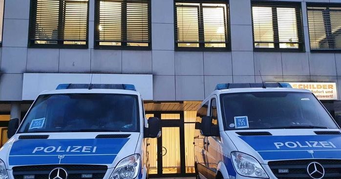 Akcja policji w Garbsen. Fot.  Fernando Martinez dpa Piucture Alliance /Deutsche Welle