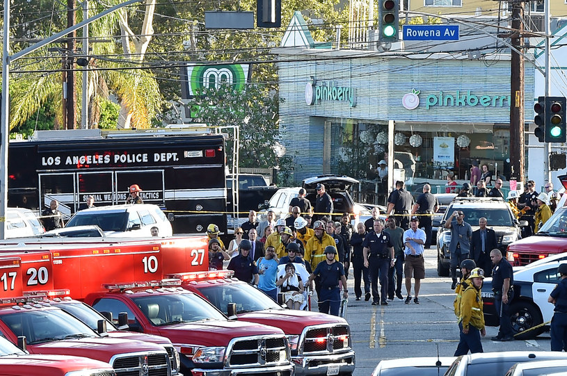 Akcja policji w Los Angeles /AFP