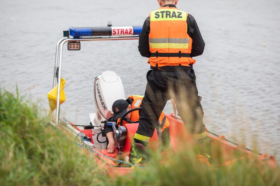 Akcja poszukiwawcza w okolicy Świniar /Szymon Łabiński /PAP