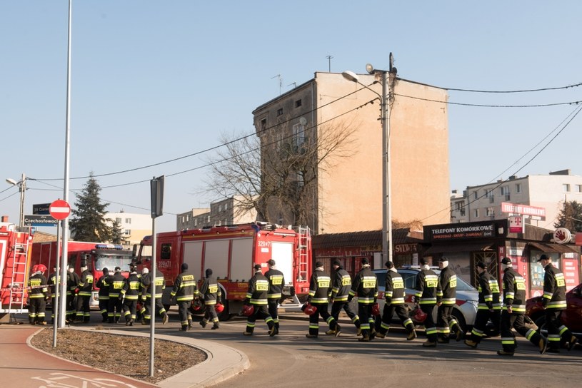 Akcja ratunkowa a Poznaniu /Marek Lapis /FORUM