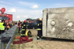Akcja ratunkowa na A1. Spokojnie, to tylko ćwiczenia