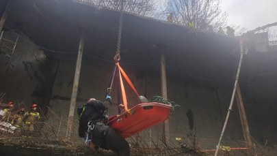 Akcja ratunkowa na budowie hotelu Roberta de Niro. Ewakuacja z głębokości 18 metrów