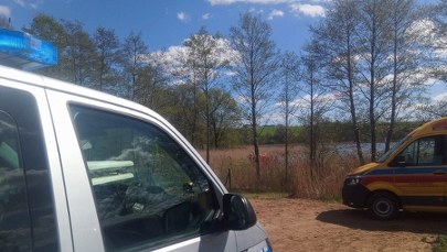 Akcja ratunkowa na jeziorze Skarlińskim. Nie odnaleziono mężczyzny