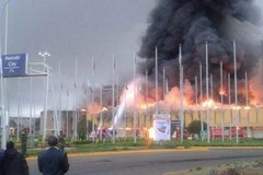Akcja ratunkowa po pożarze lotniska w Kenii