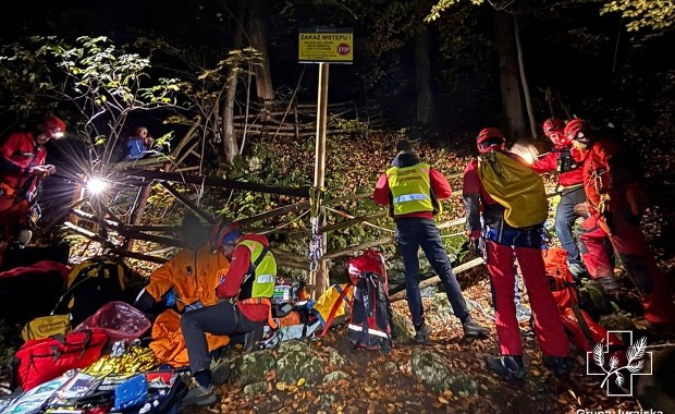 Akcja ratunkowa w Jaskini Studnisko. Kobieta nie mogła wyjść na powierzchnię