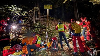 Akcja ratunkowa w Jaskini Studnisko. Kobieta nie mogła wyjść na powierzchnię