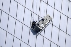 Akcja ratunkowa w Nowym Jorku. Częściowo zerwała się winda