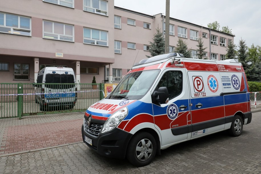 Akcja reanimacyjna ugodzonego chłopca nie przyniosła rezultatu /Paweł Supernak /PAP