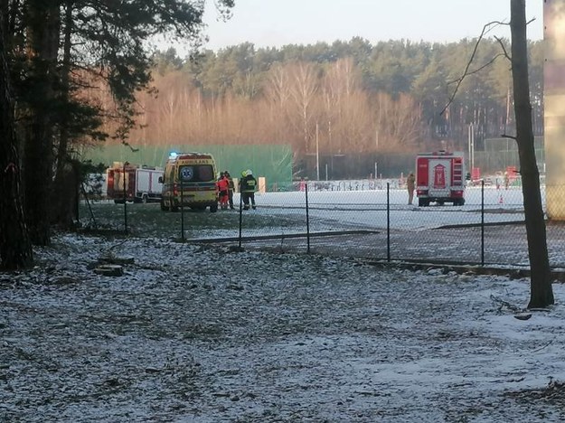 Akcja służb po ataku nożownika w Kadzidle /Gorąca Linia RMF FM