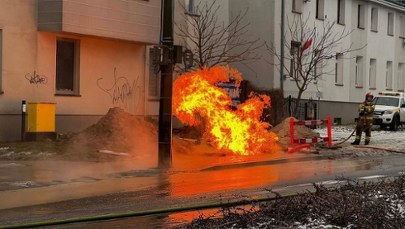 Akcja służb w Szczecinie. Zapłon ulatniającego się gazu