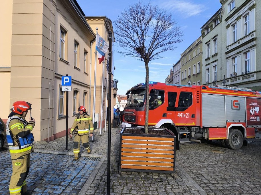 Akcja strażaków w Bolkowie /Komedowa Powiatowa Państwowej Straży Pożarnej w Jaworze /