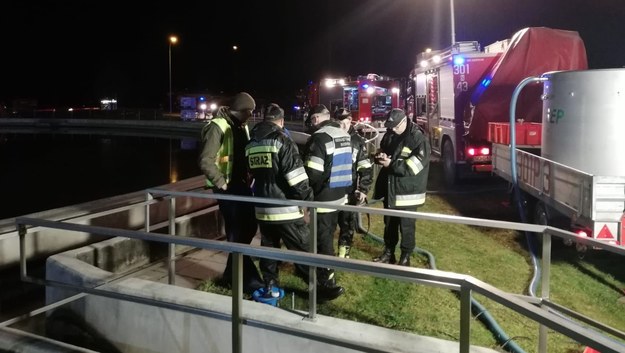 Akcja strażaków w Olsztynie /Piotr Bułakowski /RMF FM