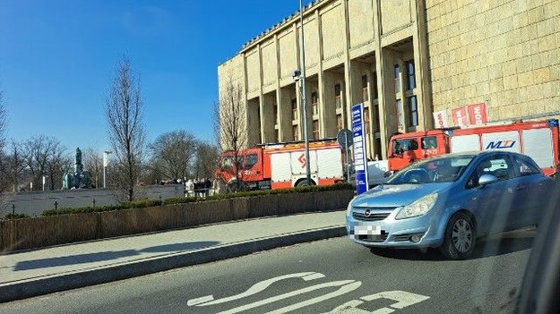 Akcja straży pożarnej w krakowskim muzeum /Gorąca Linia RMF FM