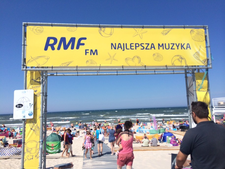 Akcja Twoje Miasto w RMF FM i TVP Info gości dziś w Ustce! /Piotr Bułakowski /RMF FM