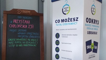 Akcja "Ubrania do oddania" w gdyńskim schronisku dla zwierząt