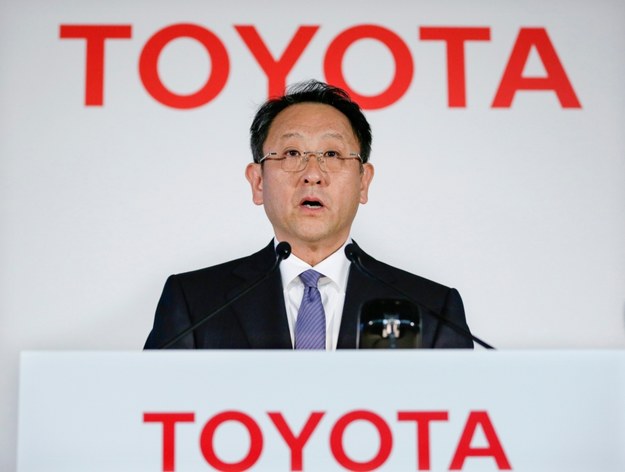 Akio Toyoda prezes Toyota Motor Corporation /KIMIMASA MAYAMA /PAP/EPA