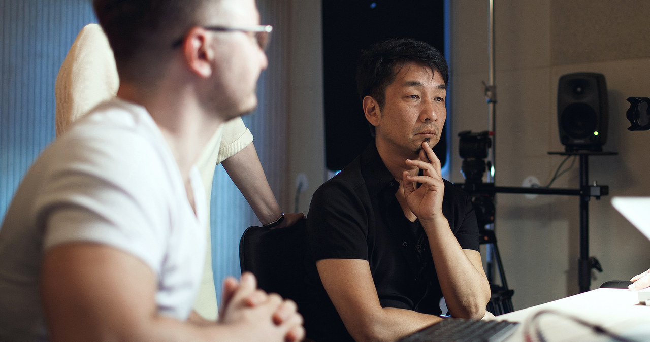 Akira Yamaoka w studio nagraniowym /materiały prasowe