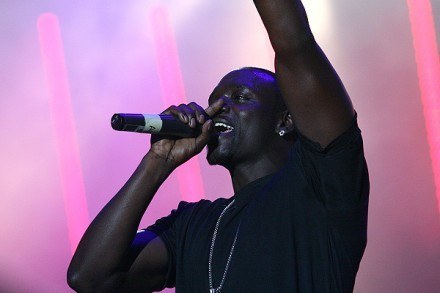 Akon podczas koncertu w Krakowie /INTERIA.PL