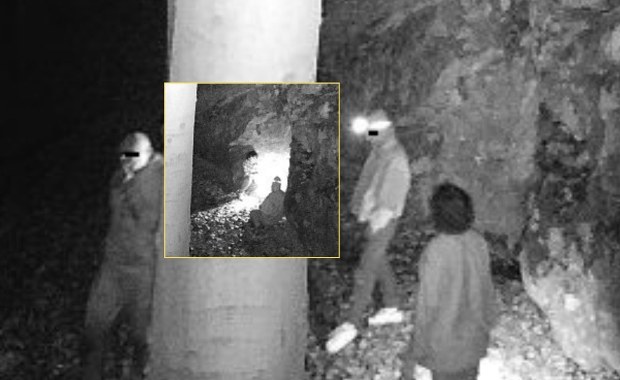 Akt wandalizmu w rezerwacie Sokole Góry. Rozpoznajesz którąś z osób?