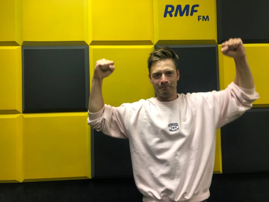 Aktor Marcin Korcz /Michał Dobrołowicz /RMF FM