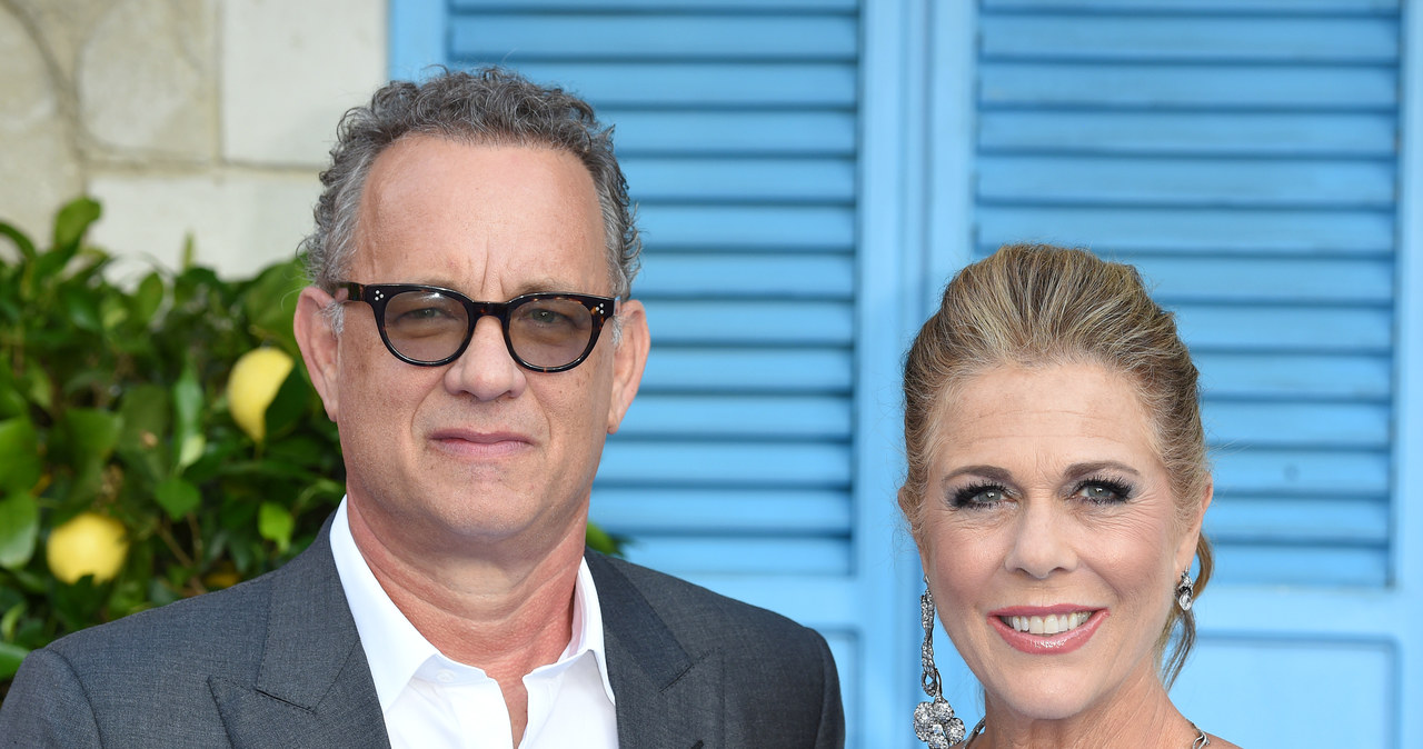 Aktor Tom Hanks i jego żona Rita Wilson /AFP