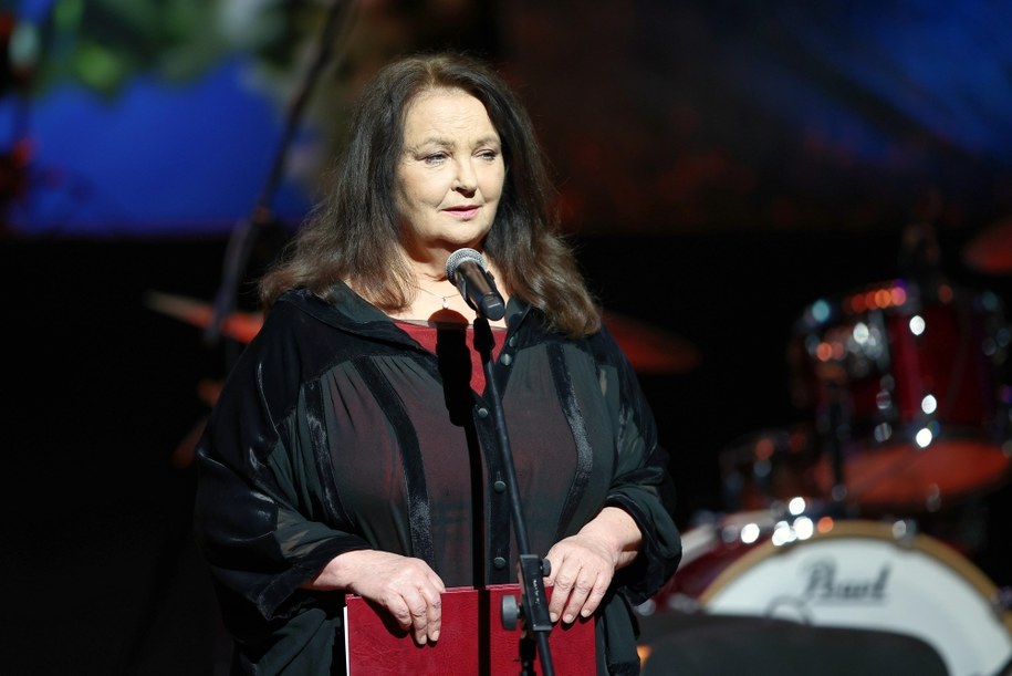Aktorka Anna Dymna w Centrum Kongresowym ICE Kraków podczas koncertu „Krakowscy artyści Ukrainie” //Łukasz Gągulski /PAP