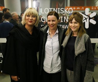 Aktorki wróciły do Polski razem z dyrektor Polskiego Instytutu Sztuki Filmowej Agnieszką Odorowicz - fot. Paweł Supernak
