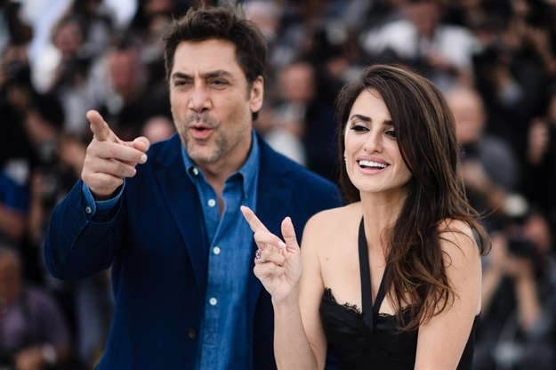 Aktorskie małżeństwo Penelope Cruz i Javier Bardem /Clemens Bilan /PAP/EPA