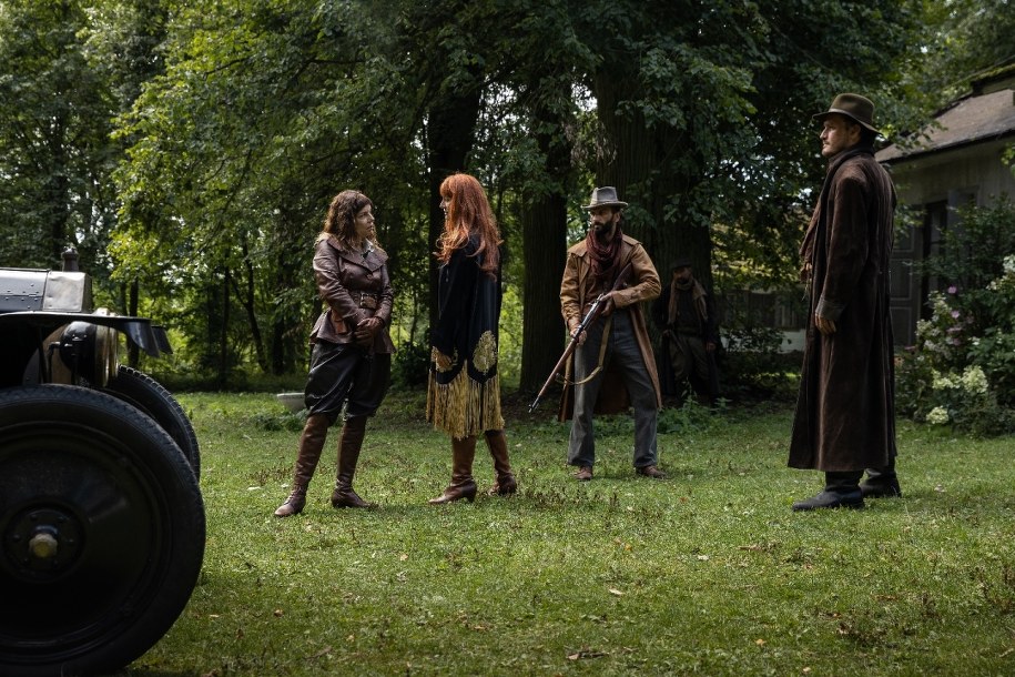 Aktorzy na planie "Magnezji" /Anna Włoch /Materiały prasowe