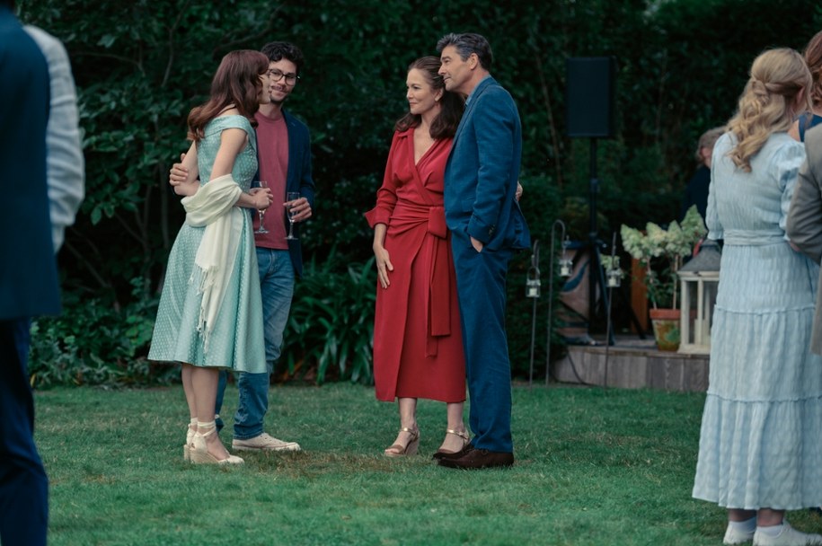 Aktorzy na planie "Rocznicy" /Monolith Films /Materiały prasowe