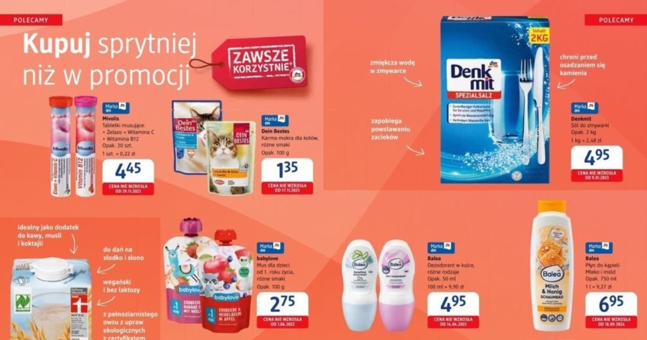 Aktualna oferta drogerii dm /drogerie dm /INTERIA.PL