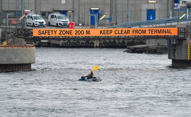 ​Aktywiści blokują terminal gazowy w Norwegii. Jest z nimi Greta Thunberg 