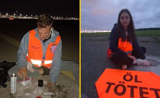 Aktywiści sparaliżowali pracę lotniska we Frankfurcie nad Menem