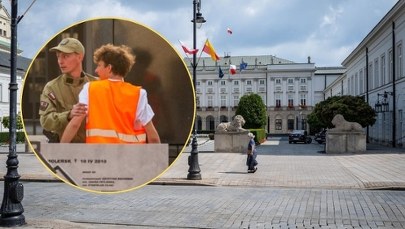 Aktywiści wtargnęli na teren Pałacu Prezydenckiego. Interweniowały służby