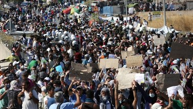 Aktywistka o uchodźcach na Lesbos: Sytuacja jest absolutnie tragiczna