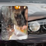 Akurat nagrywali, gdy nagle w lokal wbiło się auto. Film obiegł sieć