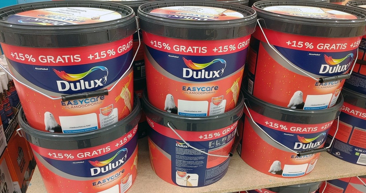 Akzo Nobel, producent farb Dulux, zwolni ok. 2 tysiące osób na całym świecie /Hubert Hardy /Reporter