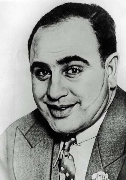 Al Capone. Fot. Hulton Archive Getty Images /Getty Images/Flash Press Media