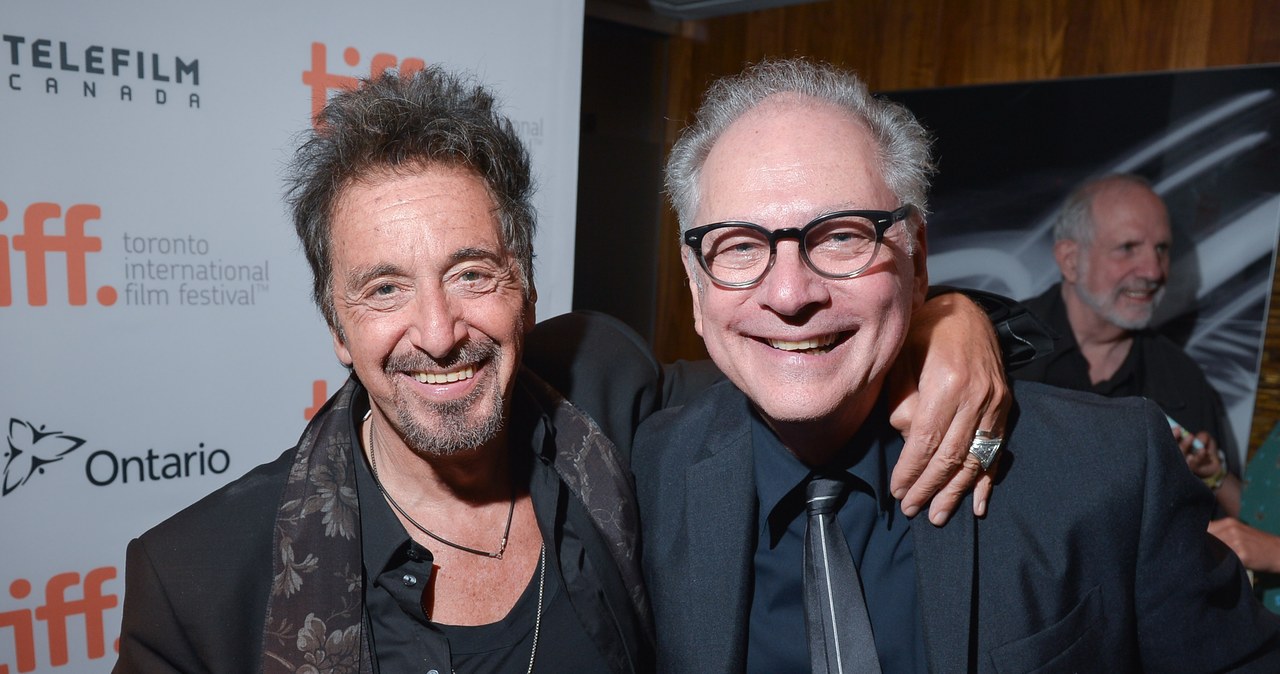 Al Pacino i Barry Levinson /George Pimentel / Contributor /Getty Images