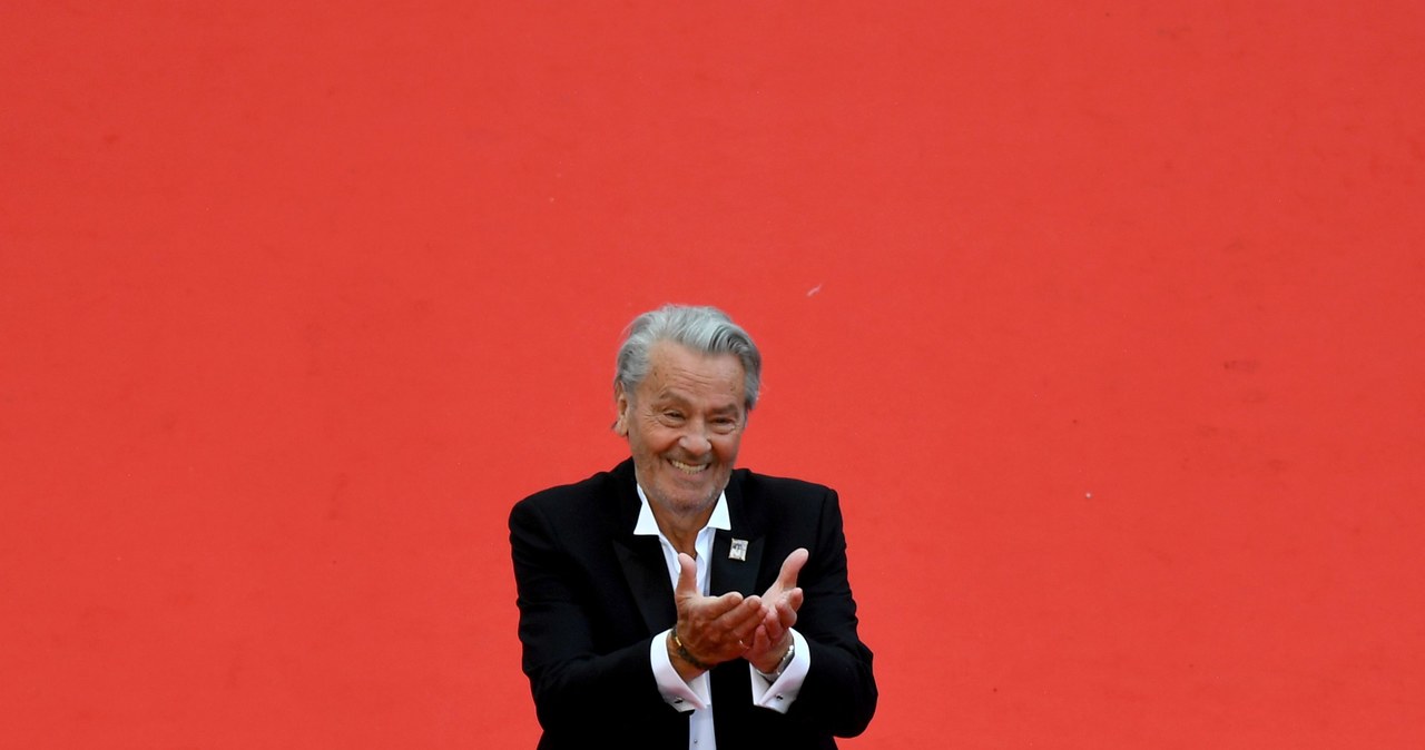 Alain Delon na festiwalu w Cannes 2019 /AFP