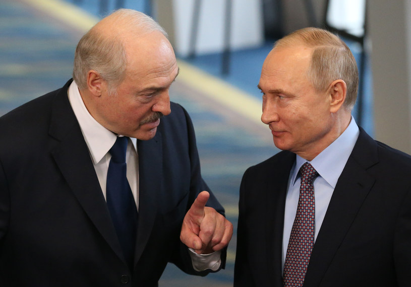 Alaksandr Łukaszenka i Władimir Putin /Mikhail Svetlov /Getty Images