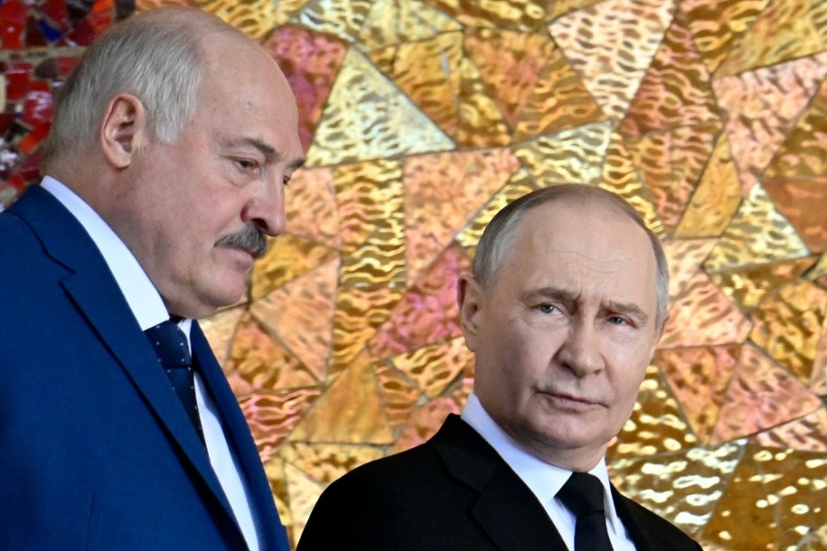 Alaksandr Łukaszenka i Władimir Putin /ALEXANDER NEMENOV/AFP/East News /East News